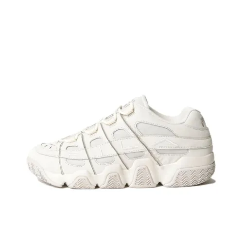 FILA Barricade Xt97 Anti-Slip Wear-Resistant Low-Top Vintage Basketball Shoes Unisex Beige