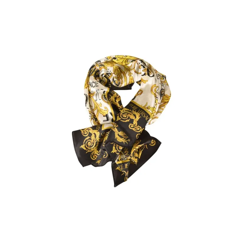 VERSACE JEANS COUTURE Silk Scarves Women's Multicolor-4