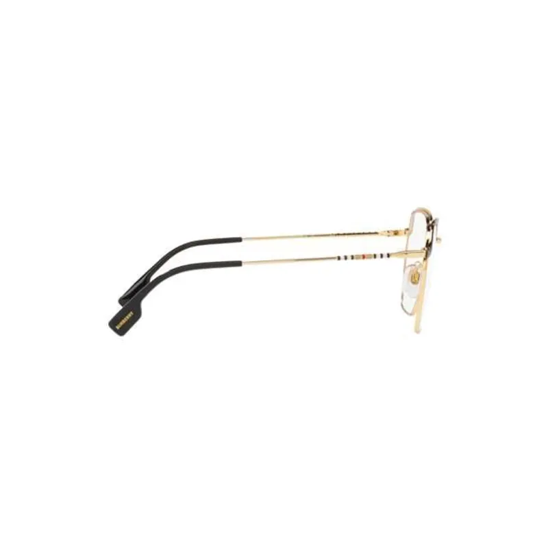 Burberry Metal Irregular Shape Eyeglass Frames Women's Black-2
