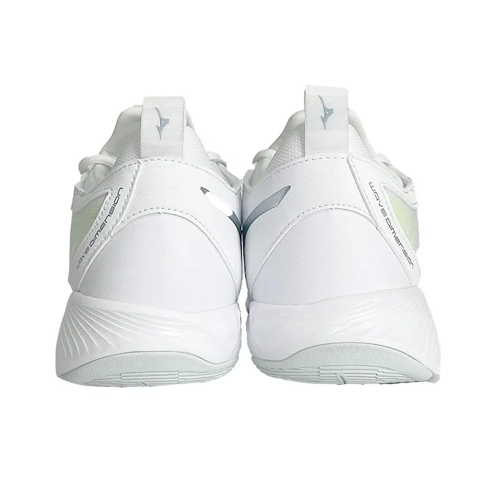 Mizuno Wave Dimension 'White Green' Women's-3