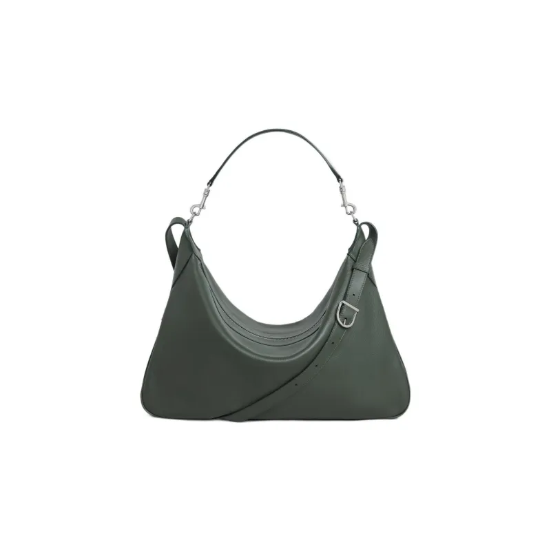 CELINE Romy Collection Soft Cow Leather Shoulder Bag, Crossbody Bag, Handbag Large Size Men's Jasper-2