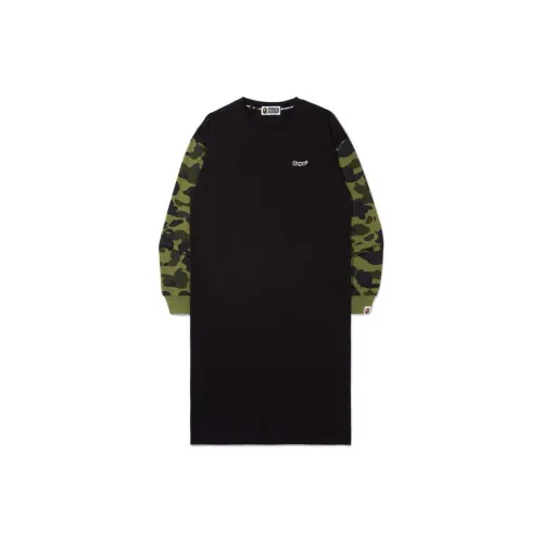 A BATHING APE Long-Sleeved Dresses Women's