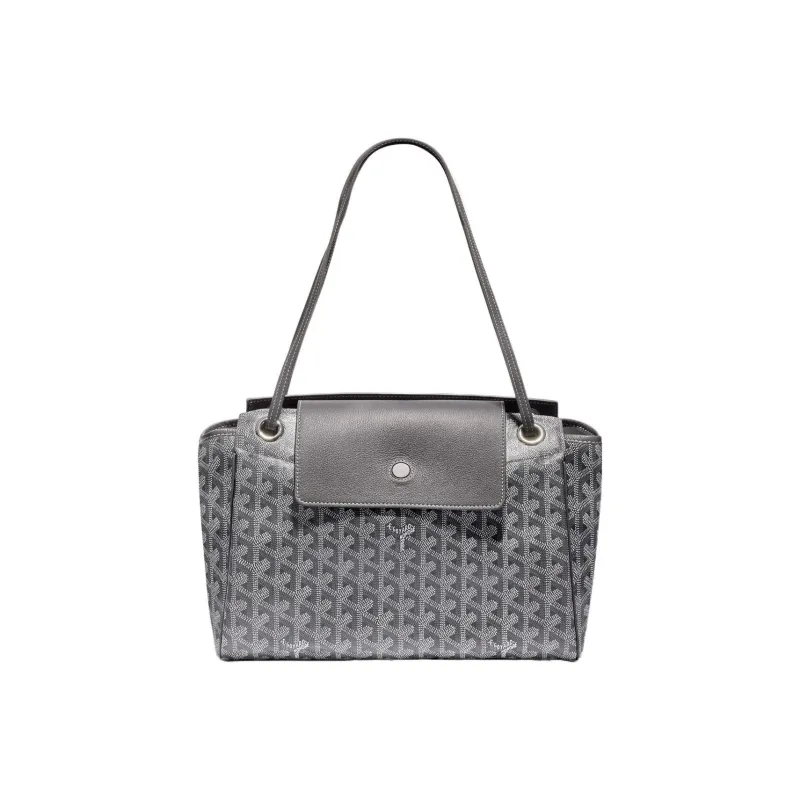 GOYARD Rouette Canvas With Leather One Shoulder Handbag Trumpets Women's 11 Colors-1