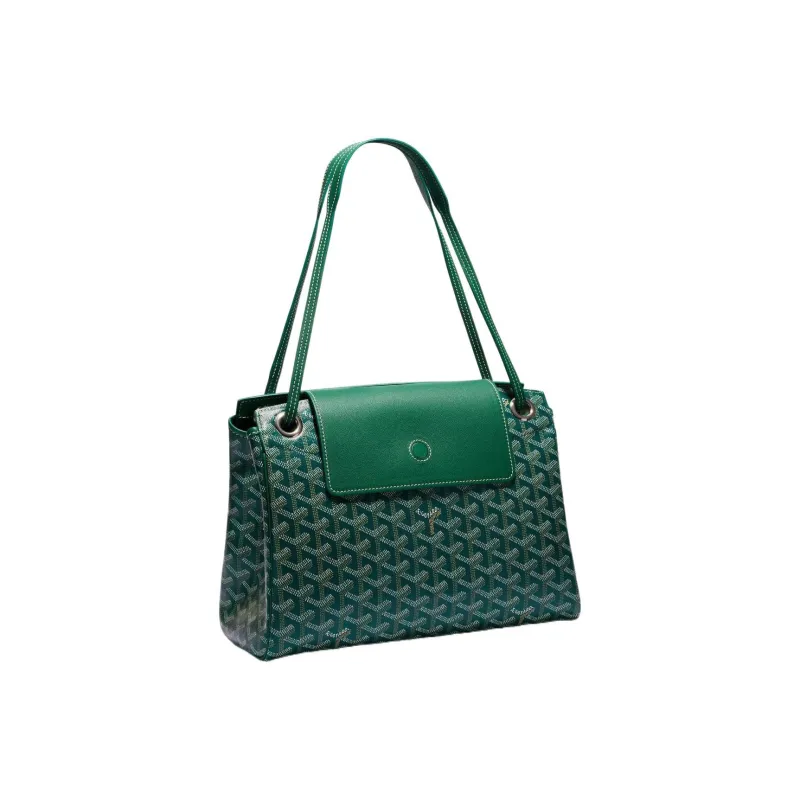 GOYARD Rouette Canvas With Leather One Shoulder Handbag Trumpets Women's 11 Colors-32