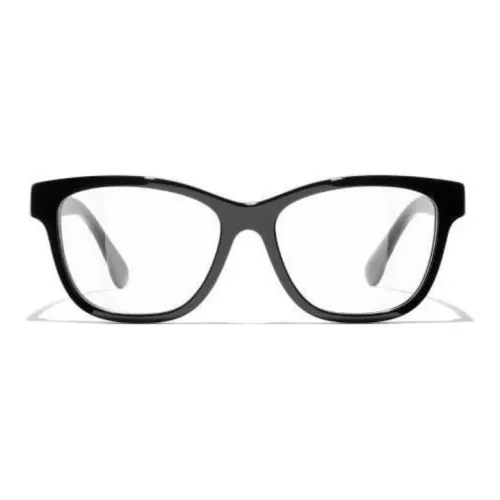 CHANEL Eyeglass Frames Women's Black