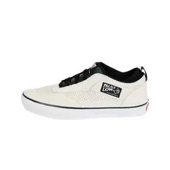 PALACE x Vans Wear resistant And Lightweight Low Top Skateboard Shoes Unisex White