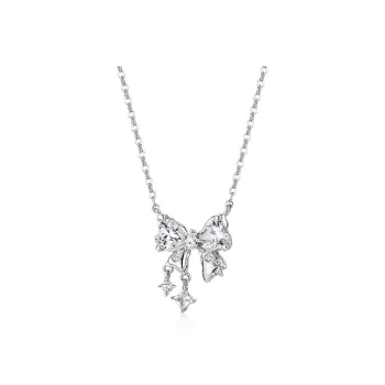 KADER S925 Silver Necklaces Women's Silver White Goddess Zhen Xiang Box