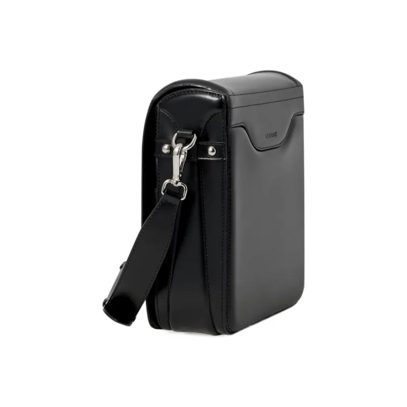 Lemaire Cow Leather Shoulder Bag Crossbody Bag Unisex Black-2