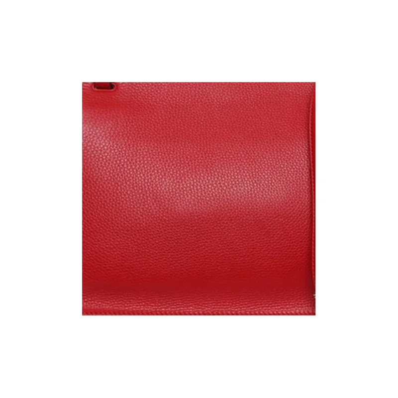 GUCCI Cow Leather Crossbody Bag Shoulder Bag Women's Red-4