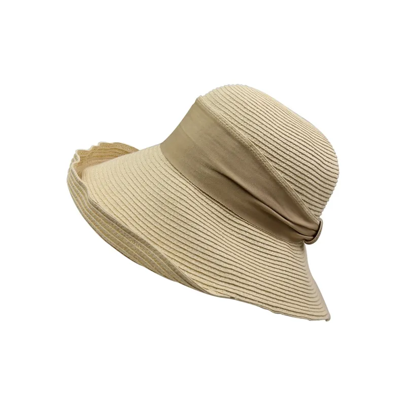 MARJAKURKI Cellulose Material Sun Protection Hats Women's-0