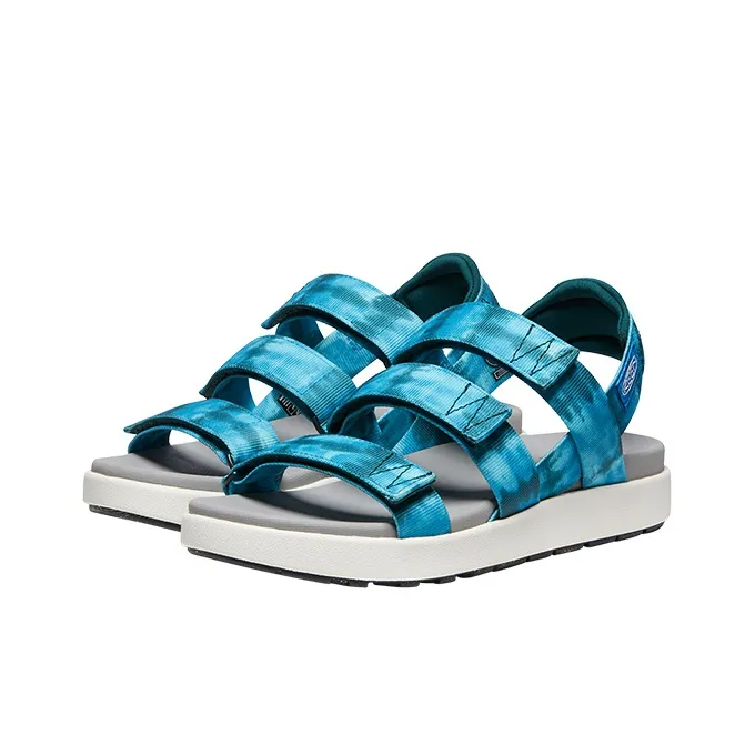 KEEN Elle Backstrap Beach Sandals Women's Tie Dye Turquoise-2
