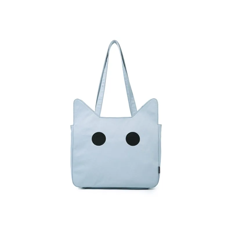 NOXXON Nylon Fabric Tote Bag Shoulder Bag Regular Women's Obsidian Black/Ecru/Sunshine Yellow/Electric Blue-8