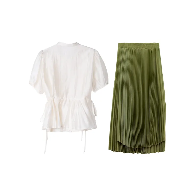 ANNECHEN Shirt Matching Sets Women's-1