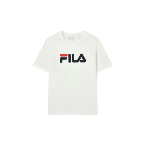 FILA T-Shirts Unisex Snow White