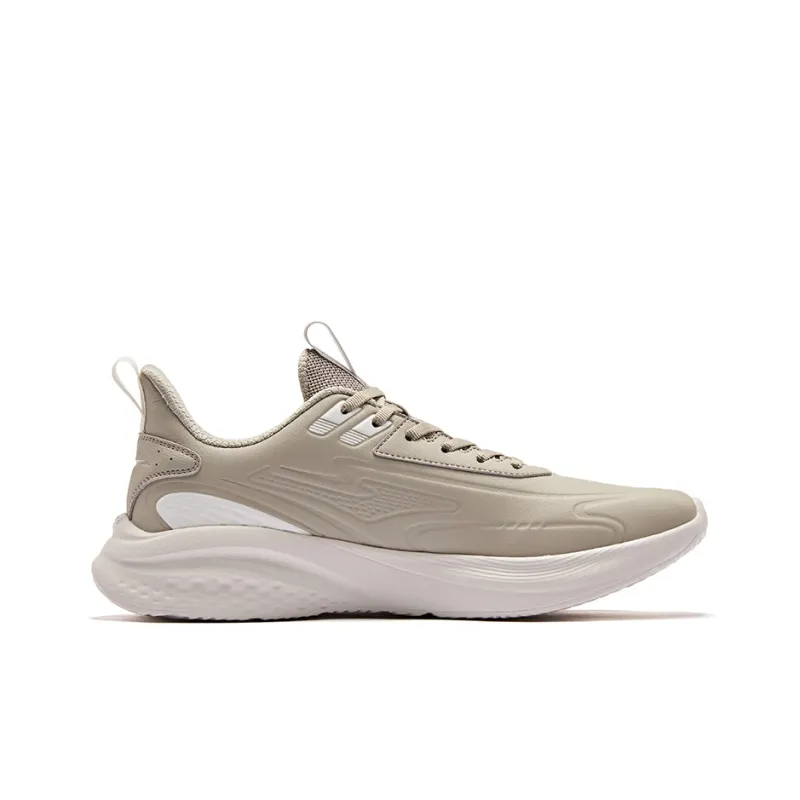 Erke Mingyou Low Top Running Shoes Men's Warm Mist Gray-1