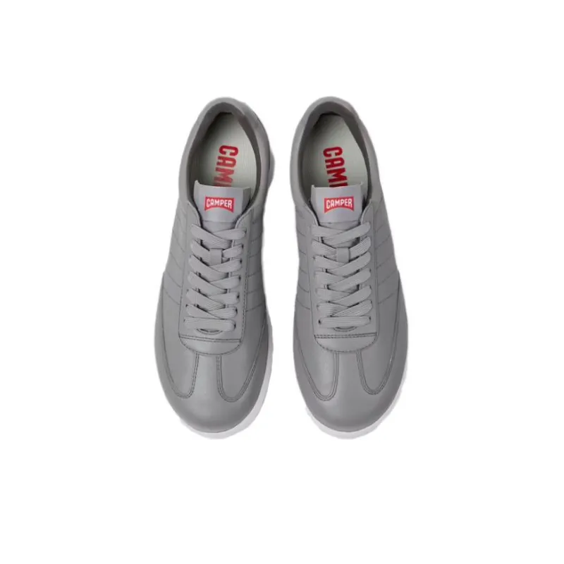 CAMPER Pelotas XLite Cushioned Slip Resistant Abrasion Resistant Low Top Casual Shoes Men's Gray White-4