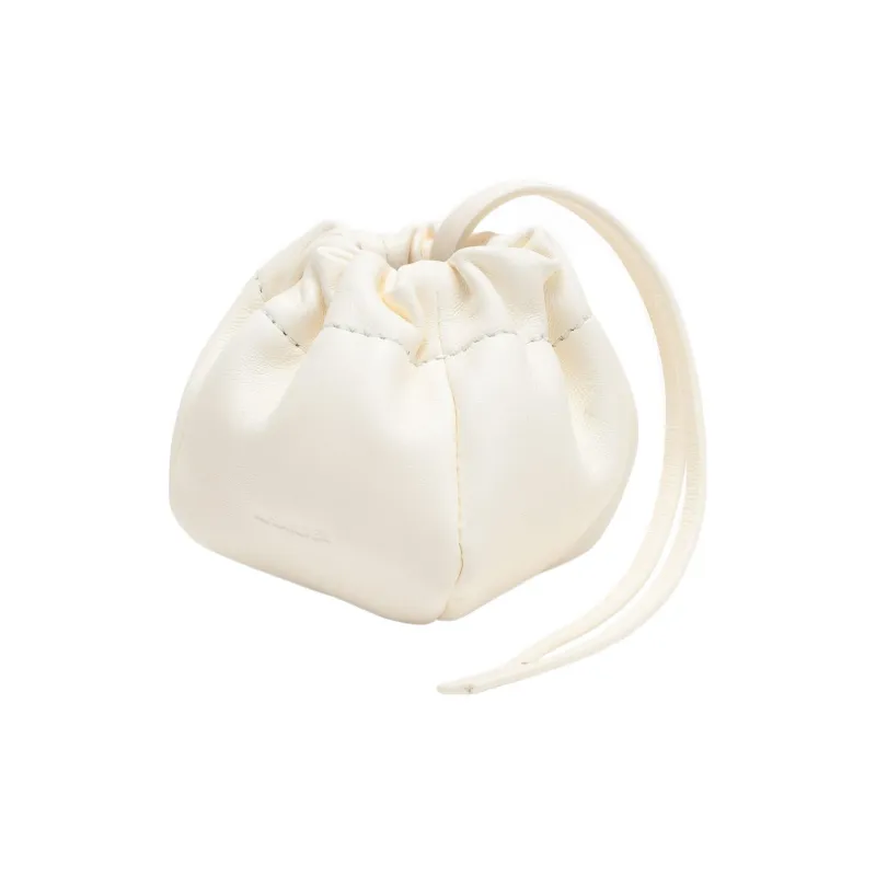 JIL SANDER Logo Detailed Clutch Bag-3