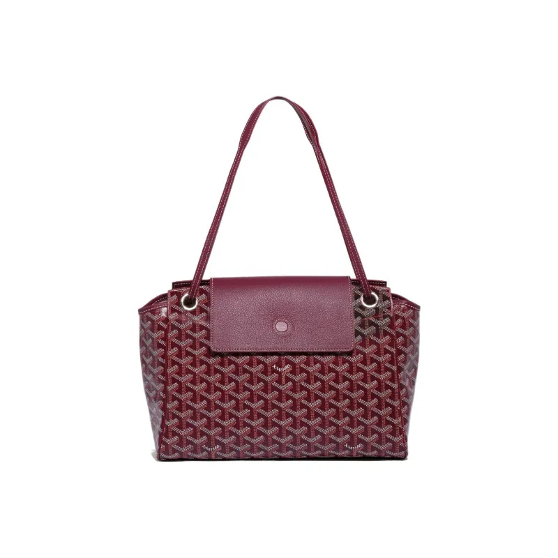 GOYARD Rouette Canvas With Leather One Shoulder Handbag Trumpets Women's 11 Colors-15