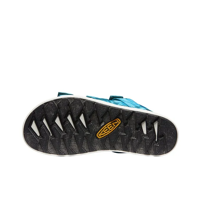 KEEN Elle Backstrap Beach Sandals Women's Tie Dye Turquoise-4
