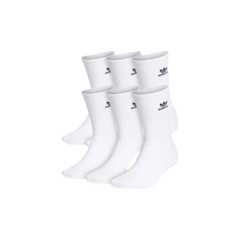 Adidas Originals Trefoil Crew Socks 6 Pairs-1