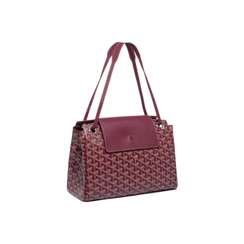 GOYARD Rouette Canvas With Leather One Shoulder Handbag Trumpets Women's 11 Colors-14