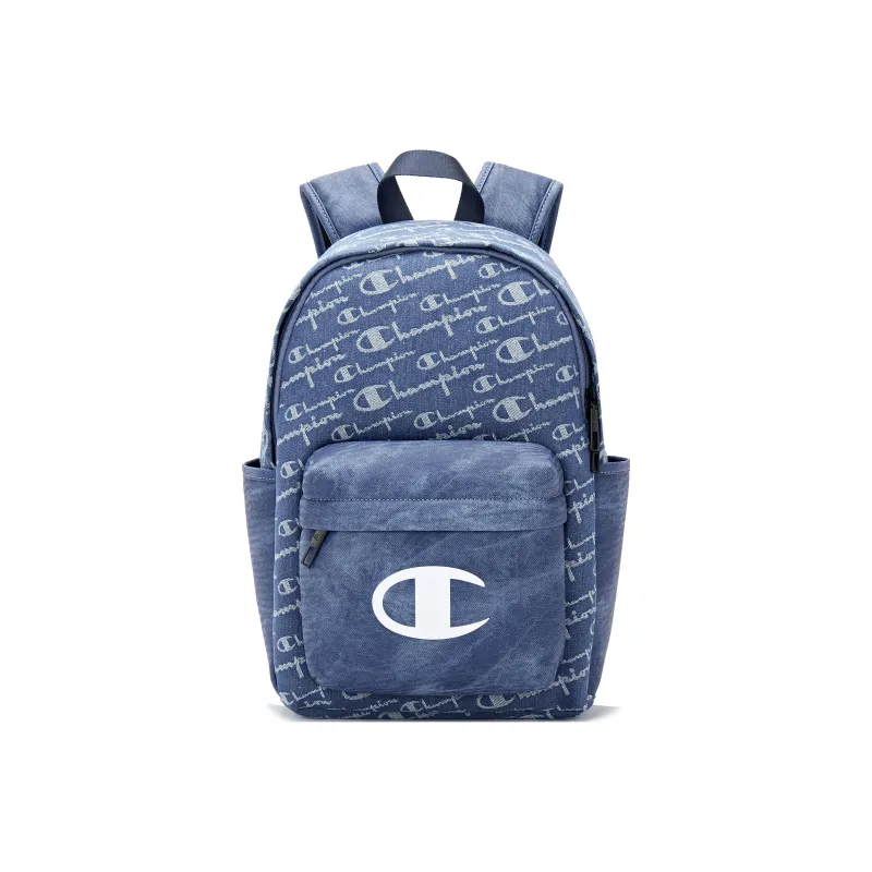 Champion Fabric Backpack Unisex Dark Blue/Black-0