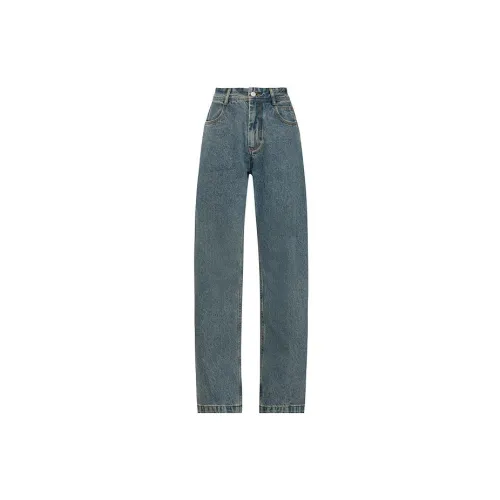 MEIYANG Jeans Women's Vintage Blue