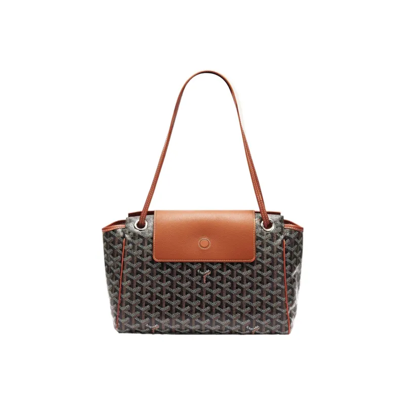 GOYARD Rouette Canvas With Leather One Shoulder Handbag Trumpets Women's 11 Colors-51