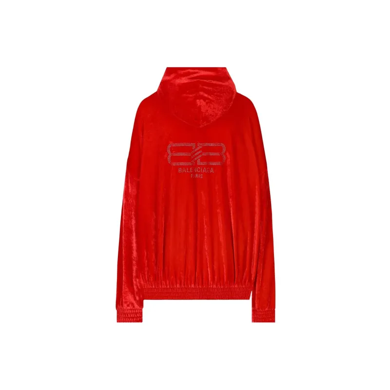 Balenciaga Bb Paris Strass Hoodie-1