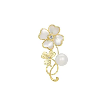 JAY Brooches Women's Gold