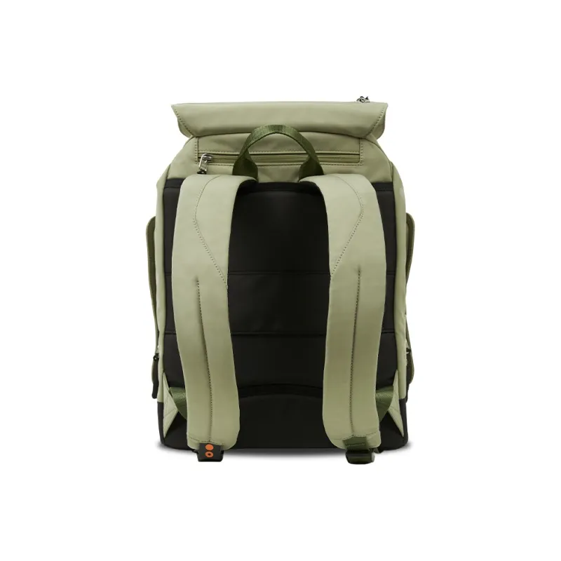 ECHOLAC Three proof Fabric Backpack Large Size Men's Green/Black-2