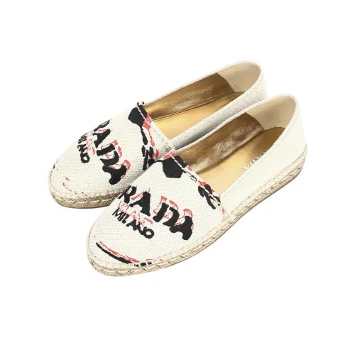 PRADA Espadrilles Women's White