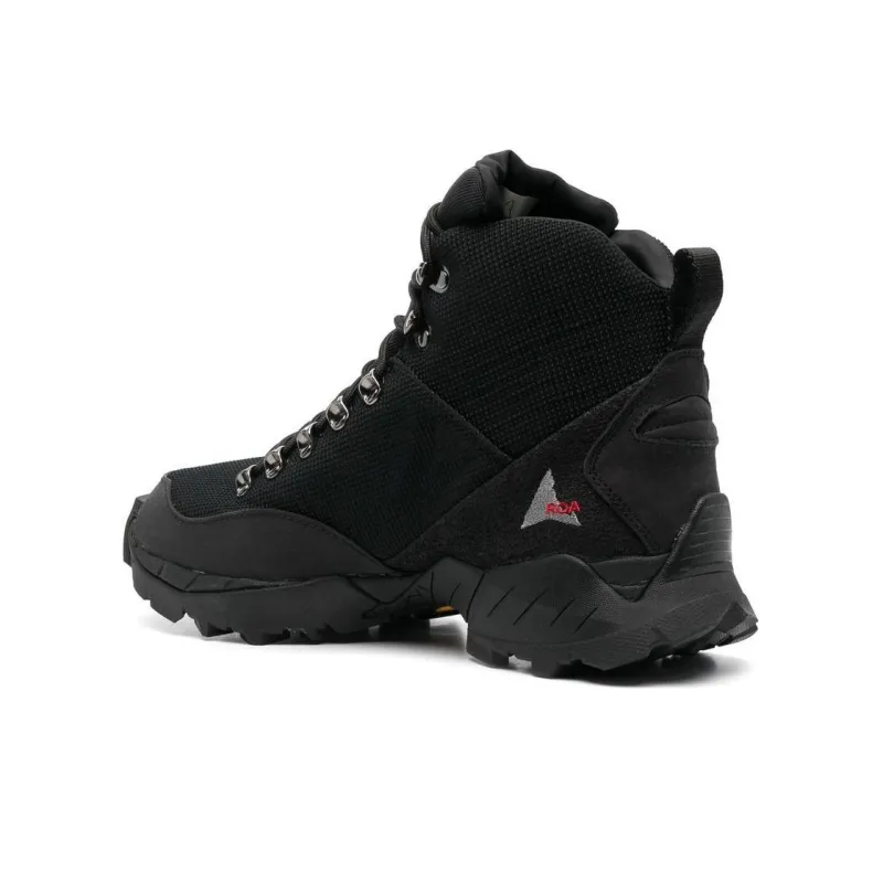 A-COLD-WALL* Logo-print Mesh High-top Sneakers-3