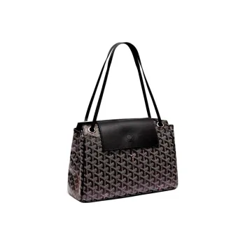 GOYARD Rouette Canvas With Leather One Shoulder Handbag Trumpets Women's 11 Colors