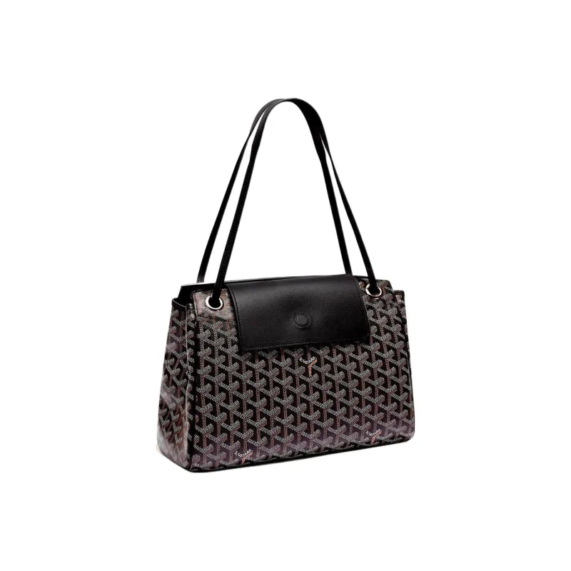 GOYARD Rouette Canvas With Leather One Shoulder Handbag Trumpets Women's 11 Colors-62