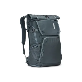 THULE Camera Backpack Roll-Up Neon Pink Flash Green Machine Gray 32 L Unisex