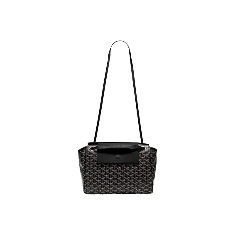 GOYARD Rouette Canvas With Leather One Shoulder Handbag Trumpets Women's 11 Colors-64
