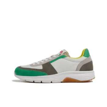 CAMPER Drift Cushioning Anti-Slip And Wear-Resistant Low-Top Casual Shoes Men's White Green