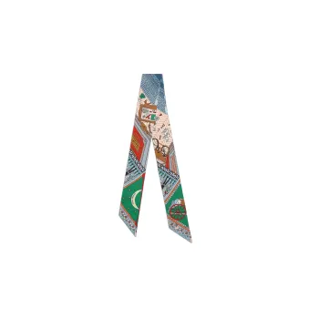 HERMES Silk Scarves Men Multicolor