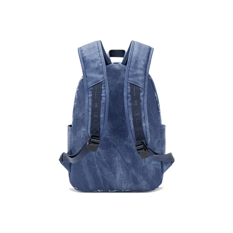 Champion Fabric Backpack Unisex Dark Blue/Black-3