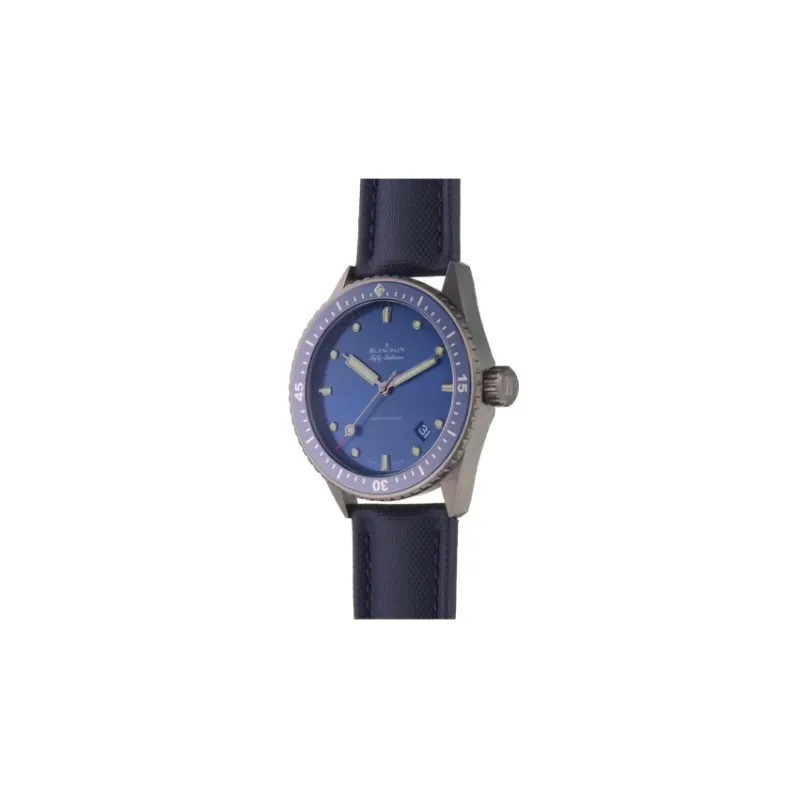 BLANCPAIN FIFTY FATHOMS Automatic Mechanical Movement Men's Watches Watch 43.6mm Blue Dial Ceramic Watch Case-1