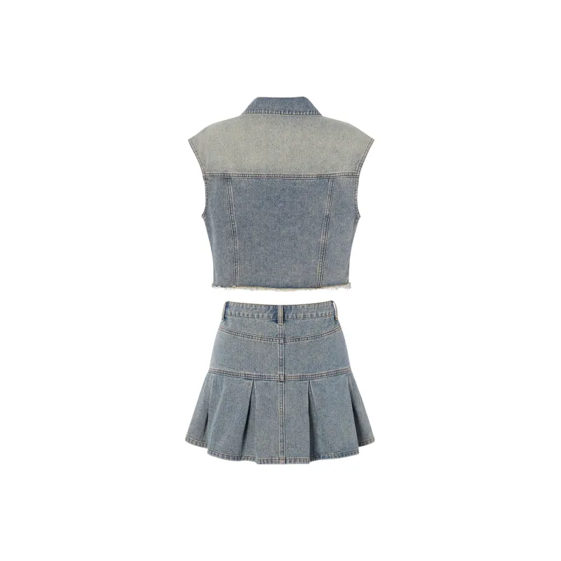I'M ONE Two Piece Skirt Sets Women's-1