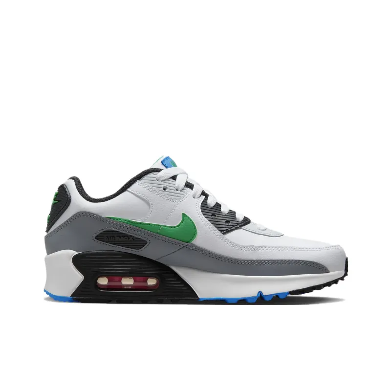 Nike Air Max 90 Leather GS 'White Stadium Green'-1