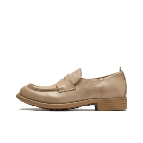 Officine Creative Calixte 020 Leather Penny Loafers