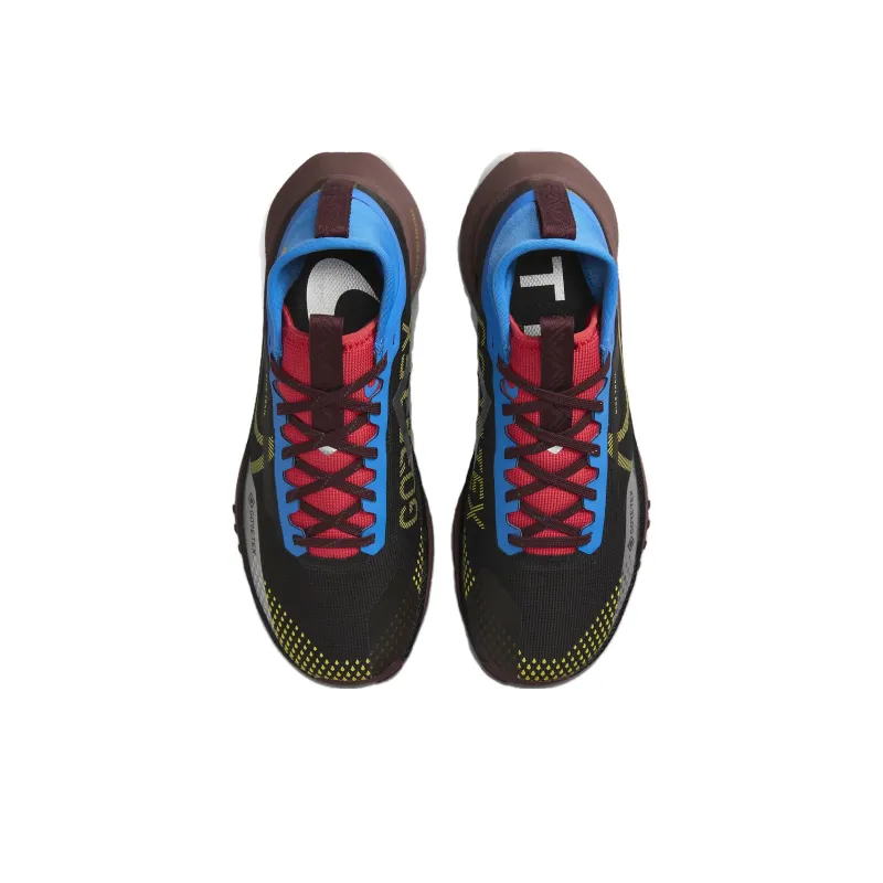 Nike React Pegasus Trail 4 Gore Tex Black Vivid Sulfur Women's-2