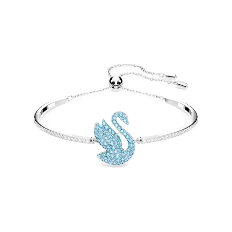 Swarovski Iconic Swan Crystal Bracelets Women's Blue-0
