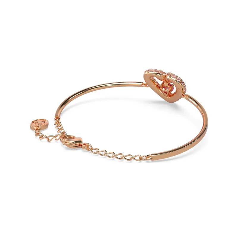 Swarovski Rose Gold-Tone Plated Bracelets Unisex Gold-2