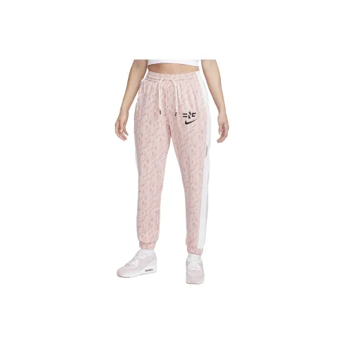 Nike Knitted Sweatpants Women's Oxford Pink