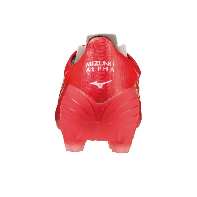 Mizuno Alpha Pro Coral Football Cleats 'Fiery Coral'-3