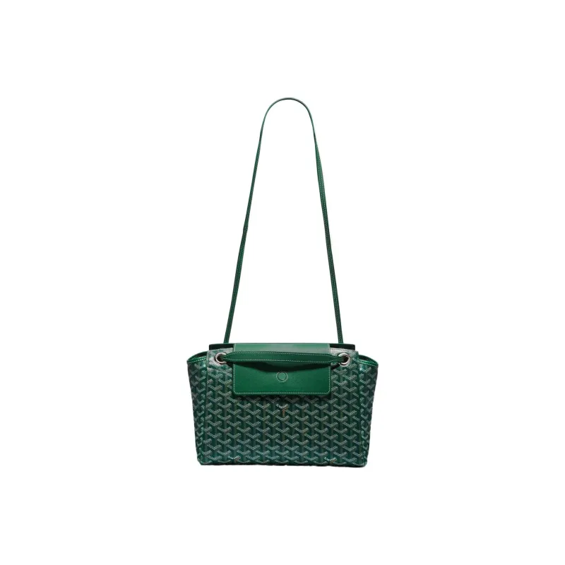 GOYARD Rouette Canvas With Leather One Shoulder Handbag Trumpets Women's 11 Colors-35